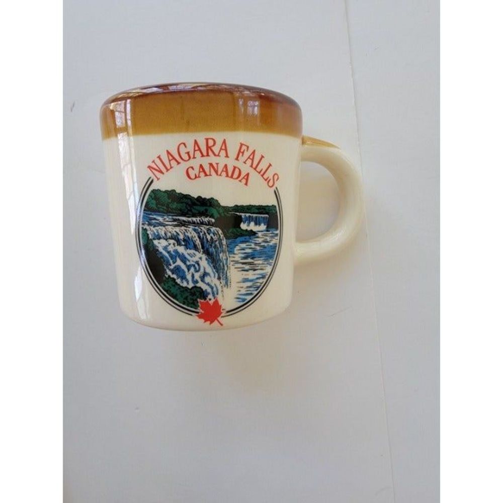 Vintage Niagara Falls Canada Mug 3" Souvenir Kitchen Coffee Tea Dish Cup Dish